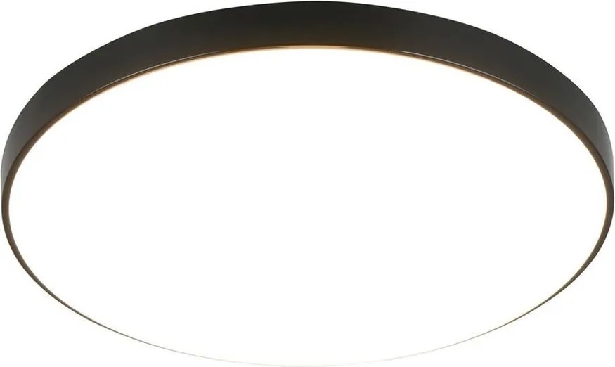 TRIO R67851102 SPICA Kerek Mennyezeti Lámpa Fekete LED IP20