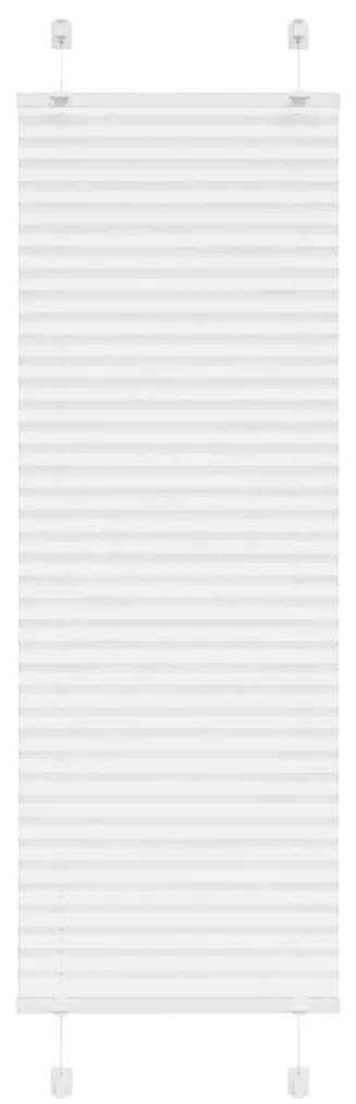 pliszírozott redőny Fehér 50x100 cm szövetszélesség 49,4 cm