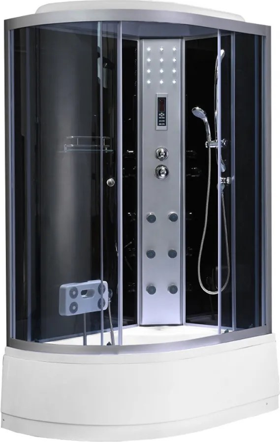 Lia hidromasszázs zuhanykabin jobbos beépítési oldallal