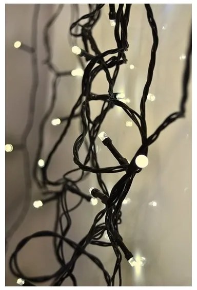 Brilagi kültéri LED karácsonyi fényfüzér 300 LED, 8 funkció, 35 m, IP44, meleg f