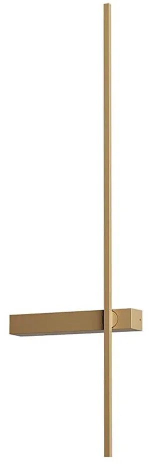 Redo 01-4672 - TANGENT LED fali lámpa, 6W/230V, CRI 90, arany