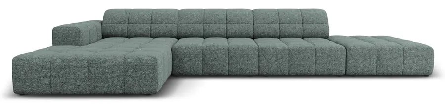 Türkiz sarokkanapé (bal oldali) Chicago – Cosmopolitan Design