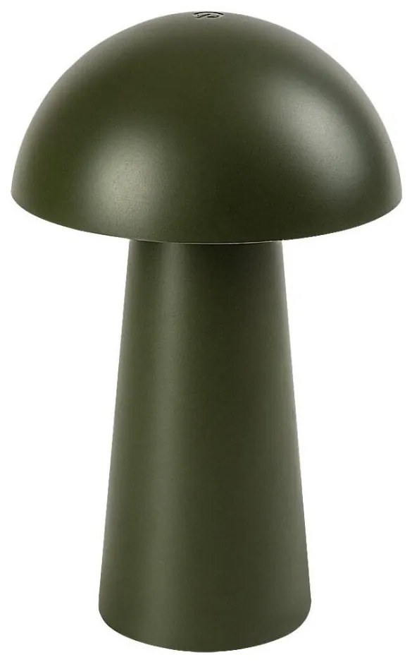 Rabalux 76038 - MIREO kültéri LED-lámpa, érintős fényerőszabályzóval, 1,5 W/5 V, IP44, 1200 mAh, USB, zöld