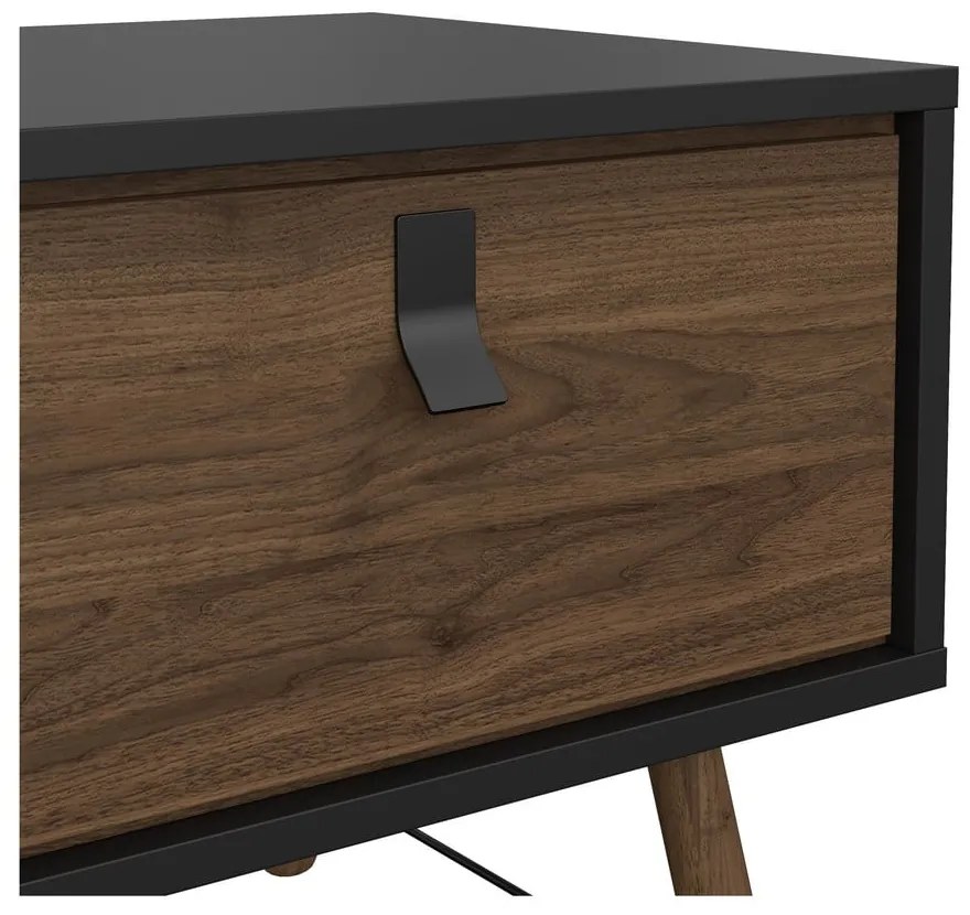 Sötétbarna dohányzóasztal 48x102 cm Ry – Tvilum