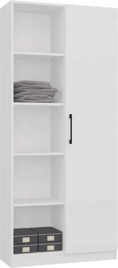 RD-80 polcos szekrény, fehér