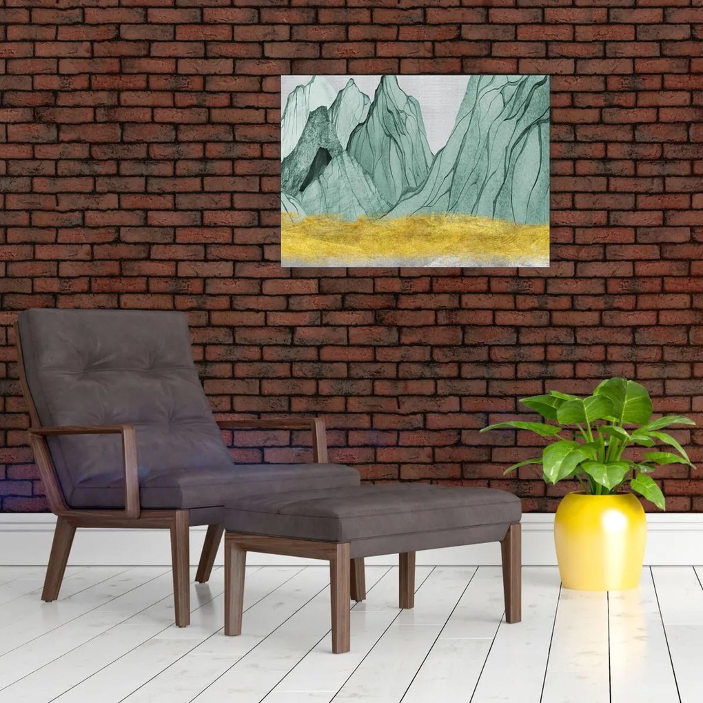Kép - Smaragdhegység N⁰1 (70x50 cm)