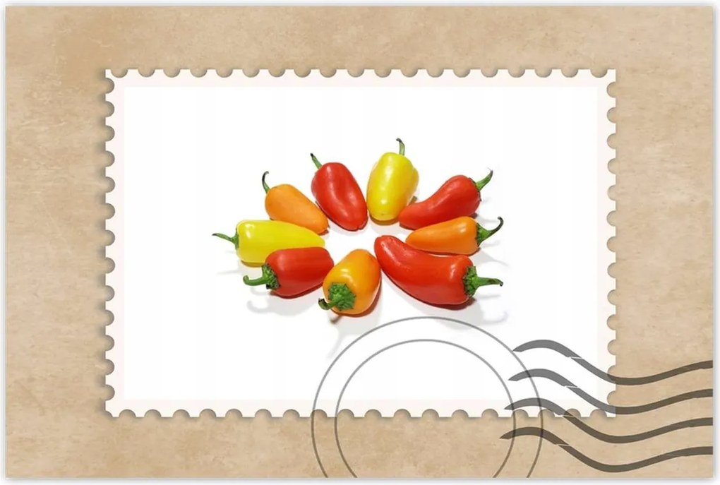 Poszterek 60x40 Gránátalma paprika