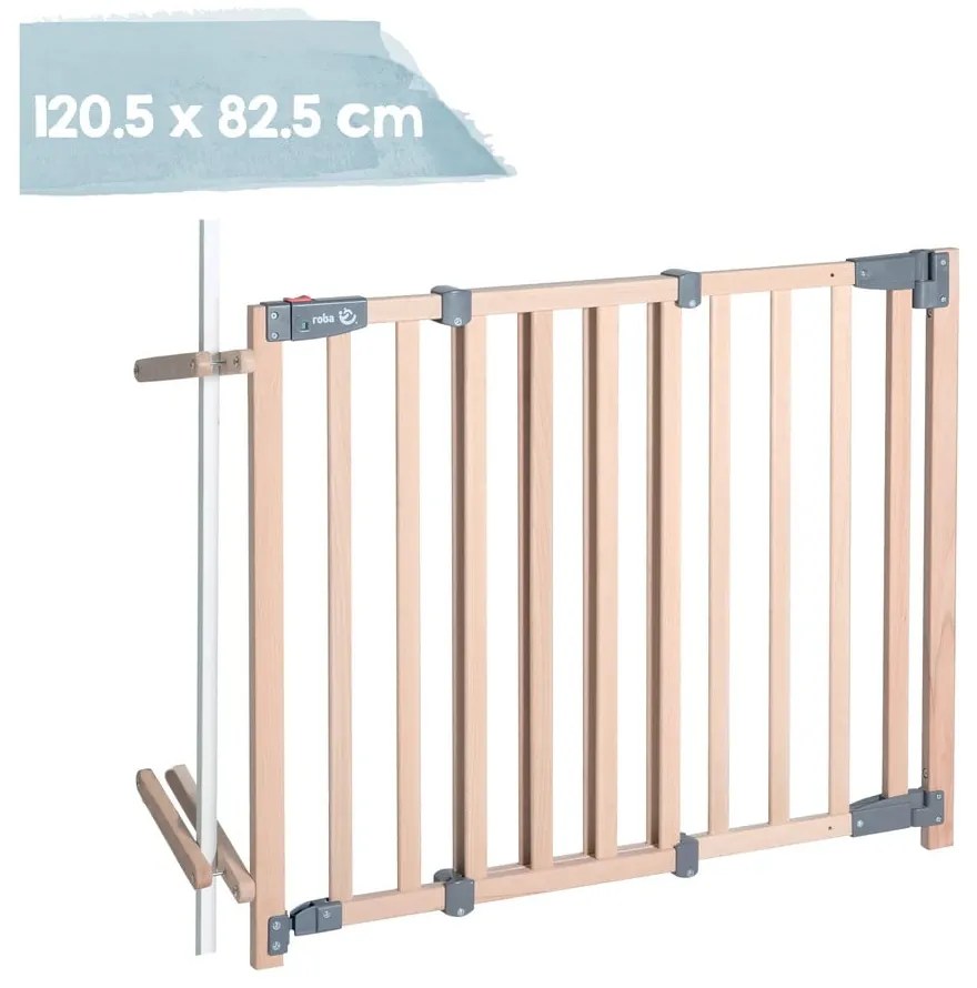 Natúr színű bükkfa biztonsági rács – Roba