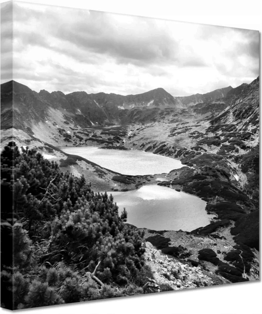 Vászonkép 60x60 Tátra Lengyel hegyek Kilátás