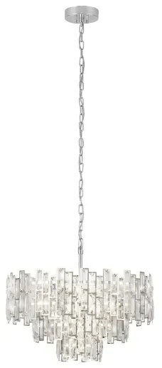 Eglo 39626 - Csillár láncon CALMEILLES 10xE14/25W/230V á. 63 cm