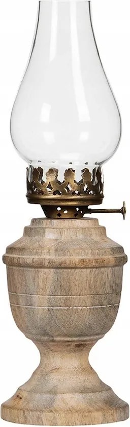 Lampion Gyertyatartó Tealight Petróleum Lámpa Fa Dekoráció Otthonra