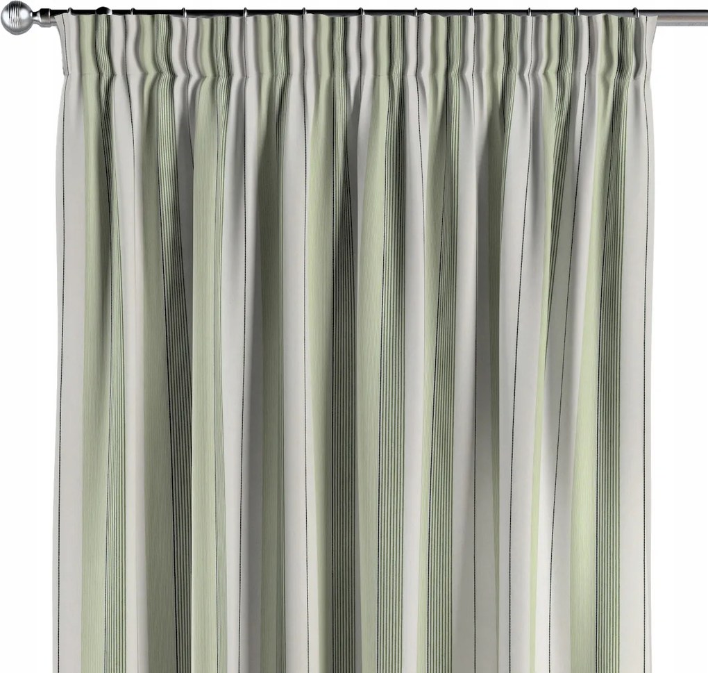 Függöny ráncoló szalaggal 1 db 140x260cm zöld