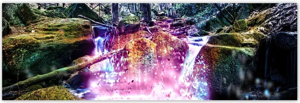 Poszterek 200x66 Patak a hegyekben Tájkép