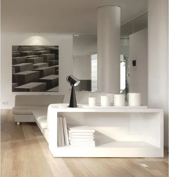 Kanlux 36261 - LARATA asztali lámpa 1xE27/5W/230V fekete