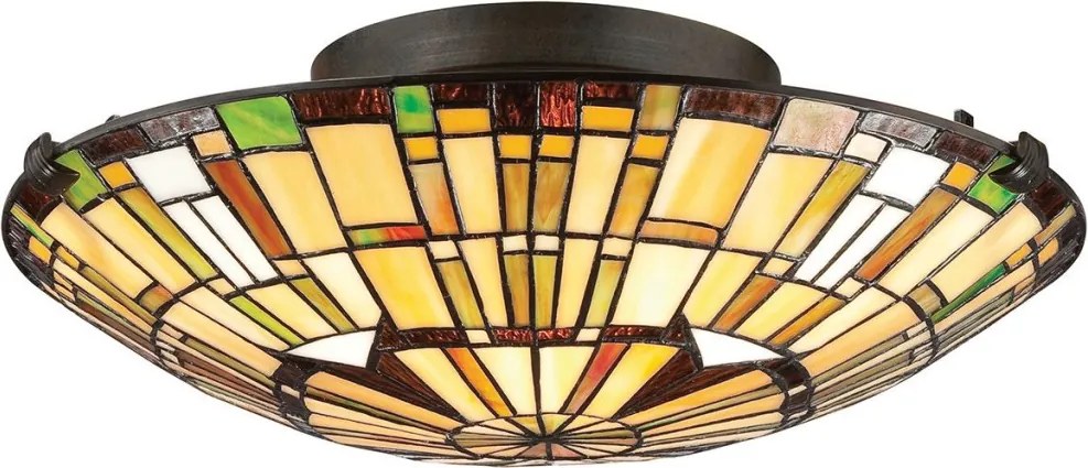 Quoizel Reed QZ-REED-F-VB Süllyesztett mennyezeti lámpa 2x60W/E27 IP20