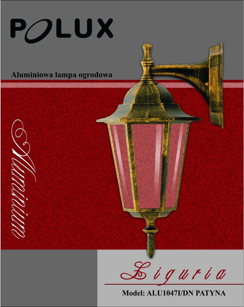 Polux LIGURIA-LT 201966 Fali lámpa 1x20W/E27 IP43