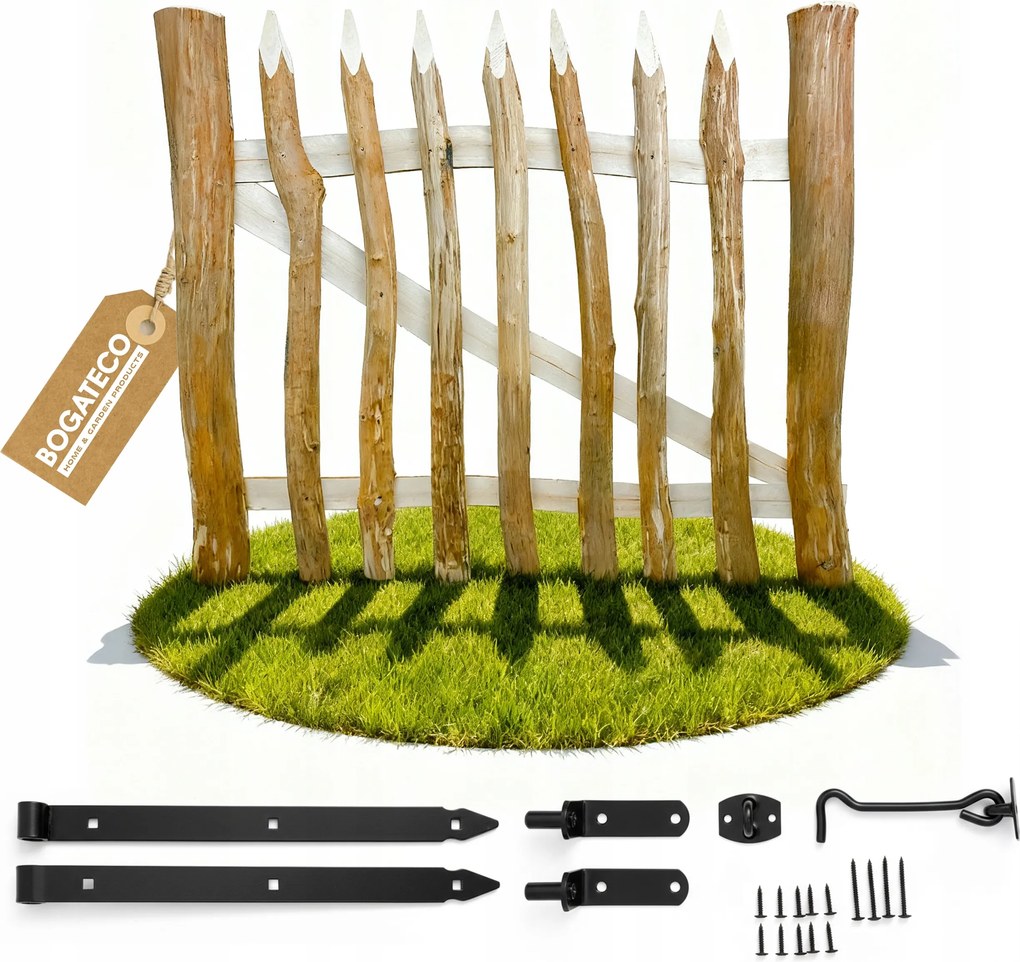 Kerti Kapu 70x100cm Jobbos Fa Kapu