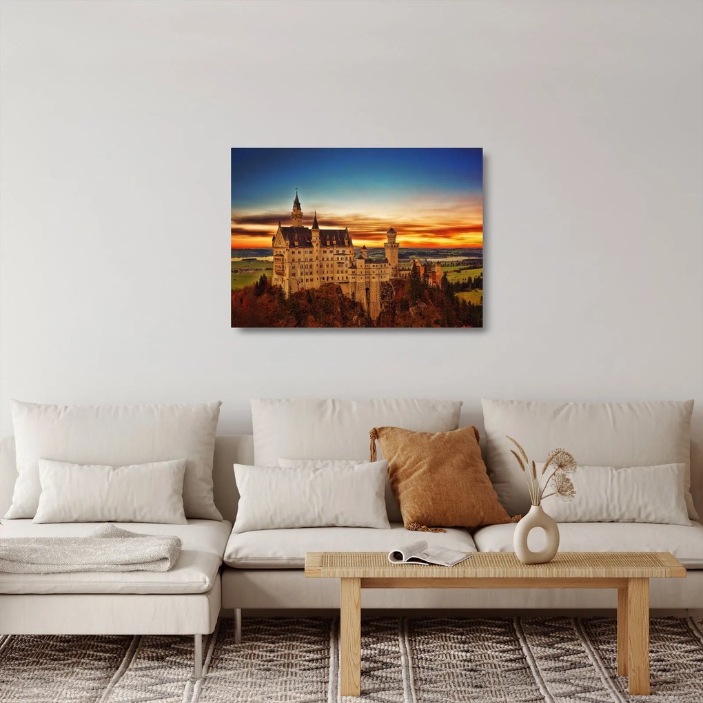 Kép - Tyskland (üvegen) (70x50 cm)