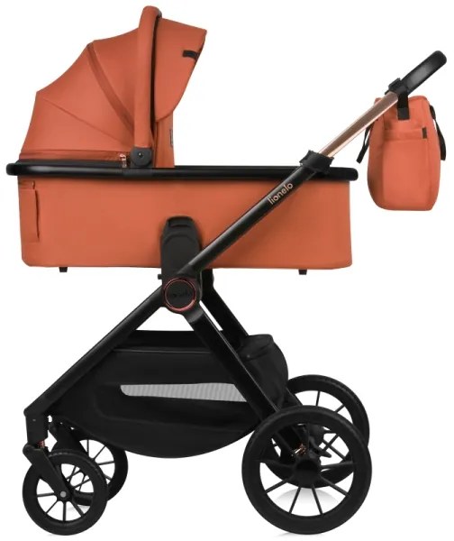 Lionelo - 2 az 1-ben kombinált babakocsi LAYLA Rozsdabarna