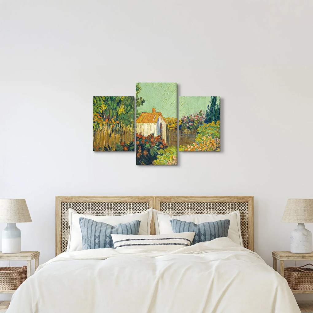 Kép - Imitator of Vincent van Gogh, Landscape, reprodukciók (90x60 cm)