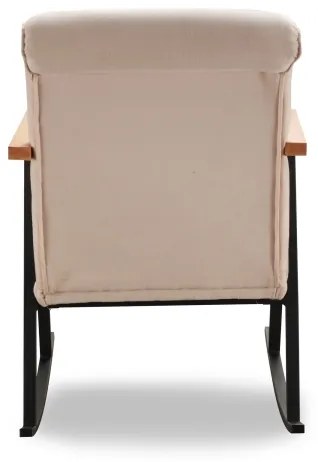 Krémszínű LUNI hintaszék