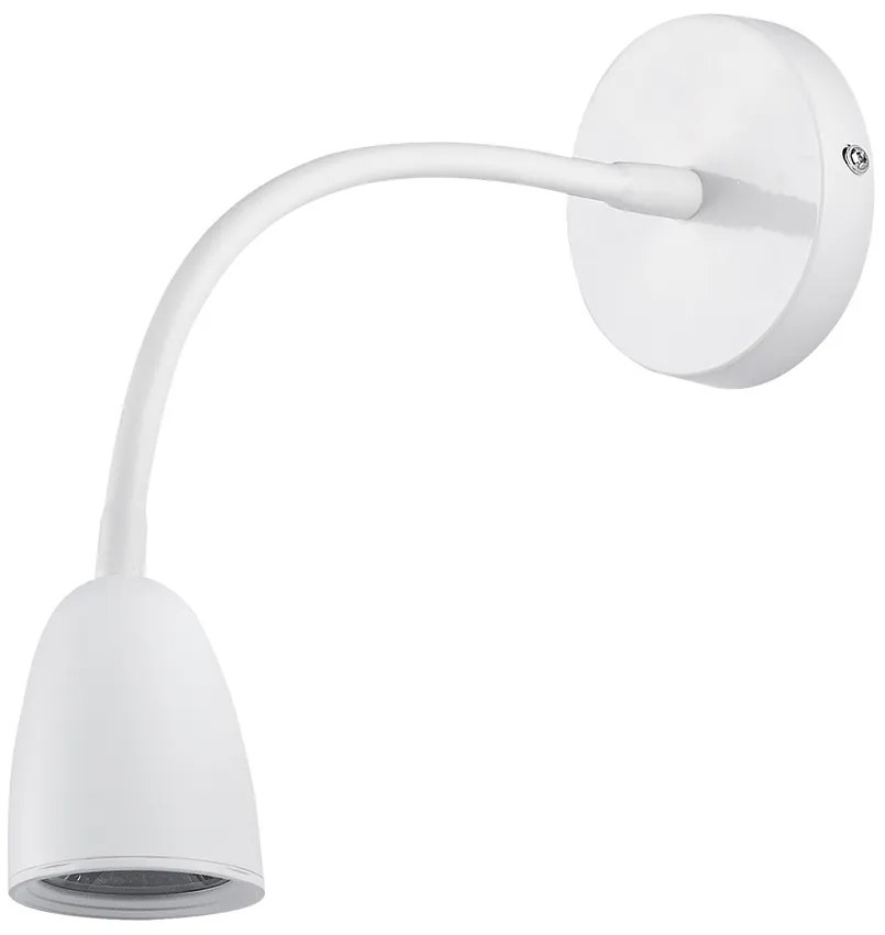 Szabályozható LED fali lámpa 4W, fehér