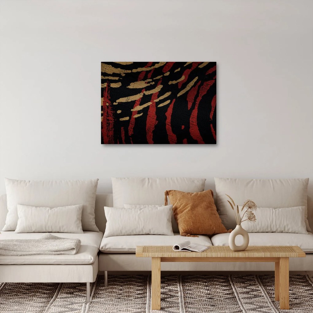 Absztrakciós kép (70x50 cm)