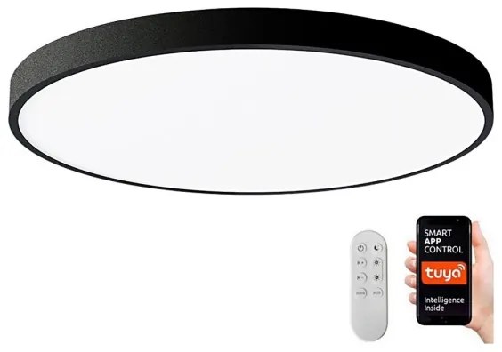 Immax NEO 07250L-LED Dimmelhető lámpa SEMPLICI 60W/230V Wi-Fi Tuya fekete + távirányító