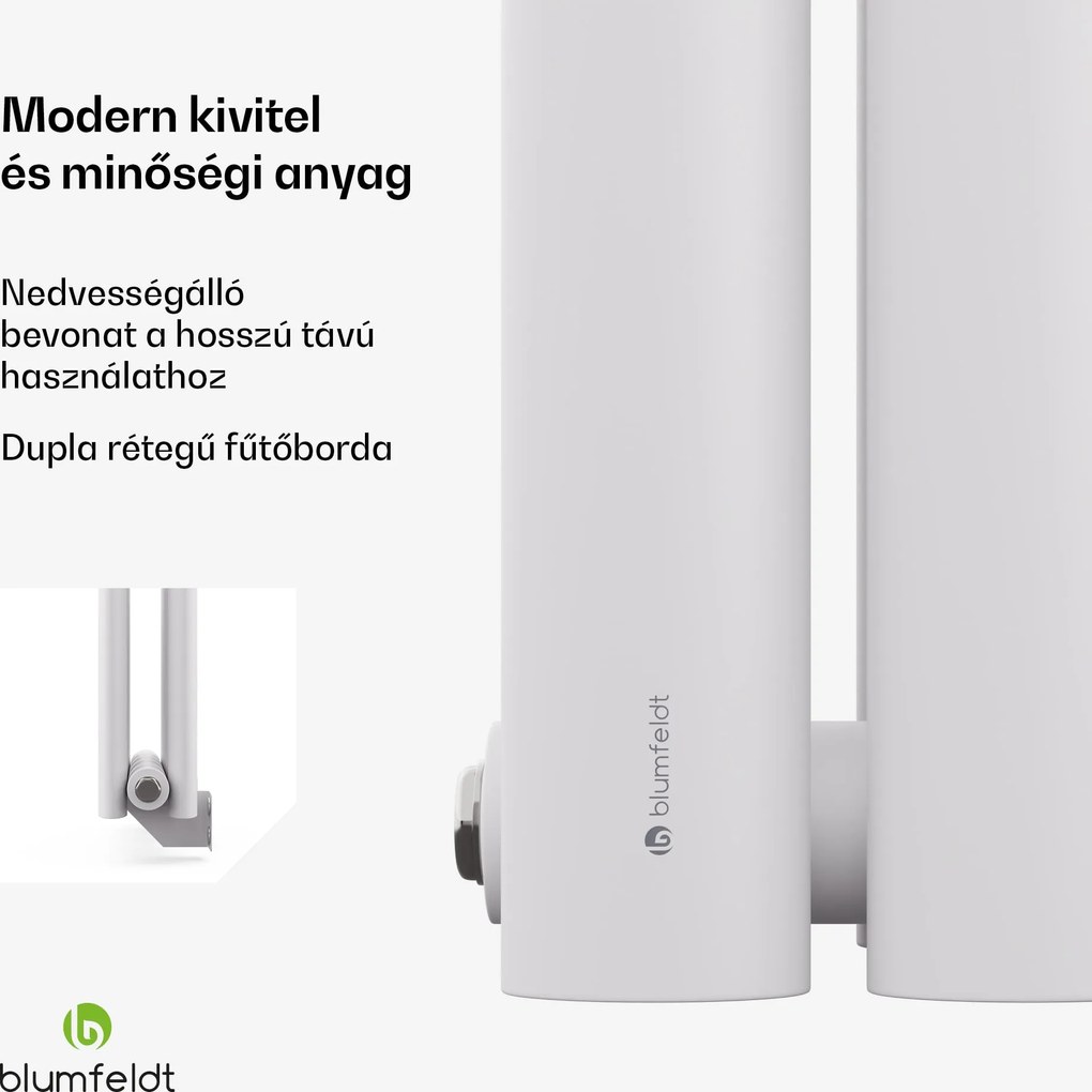 Blumfeldt Tallheo radiátor 60x30 360W