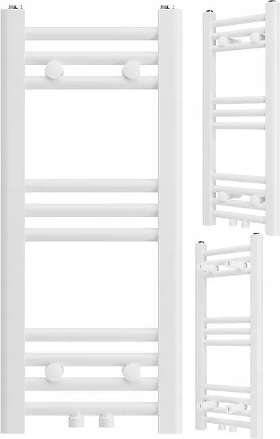 Fürdőszobai Radiátor Fehér Radiátor Modern Létra 70x30 cm Raven