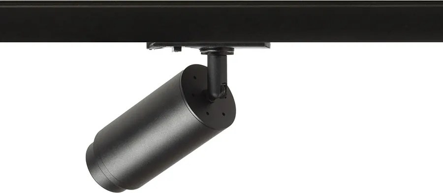 RENDL OPTIMUS 2 egyáramkörös sínre fekete 230V LED GU10 9W 25 65°