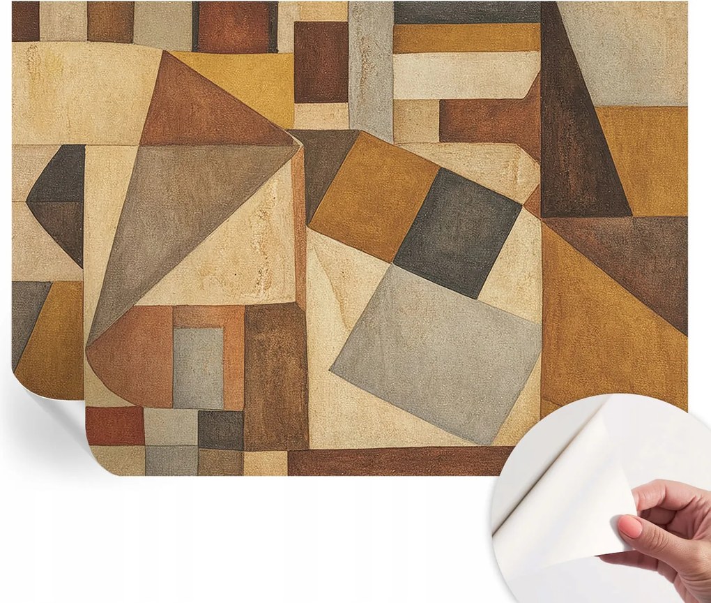 Dekoratív Fotótapéta Falra Geometrikus Absztrakt 312x219 cm