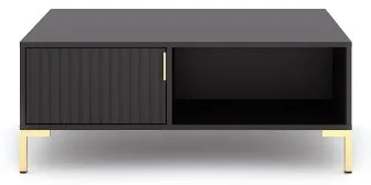 FLOP fekete dohányzóasztal