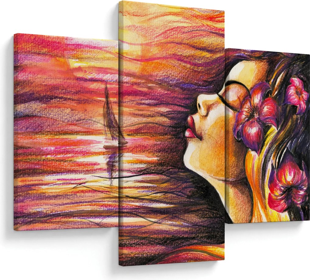 Kép - Nyári emlékek (90x60 cm)