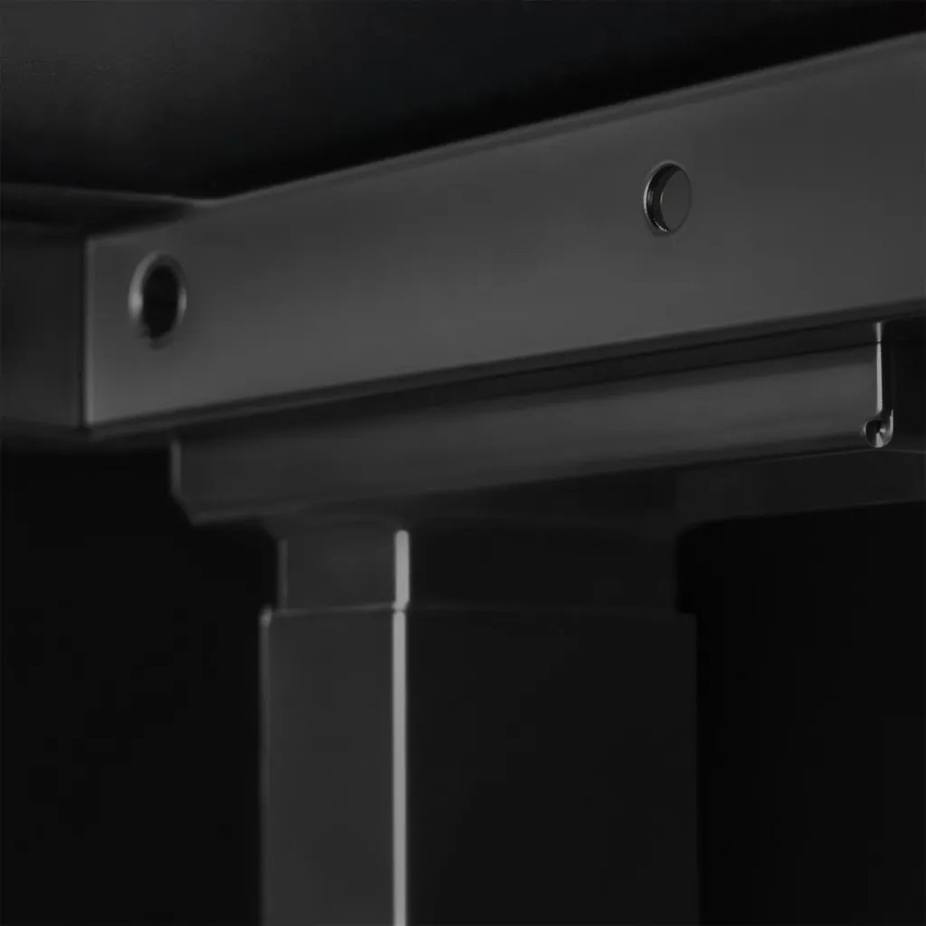 Elektromosan állítható magasságú íróasztal 120x67cm fekete | LVN System Control Flex+