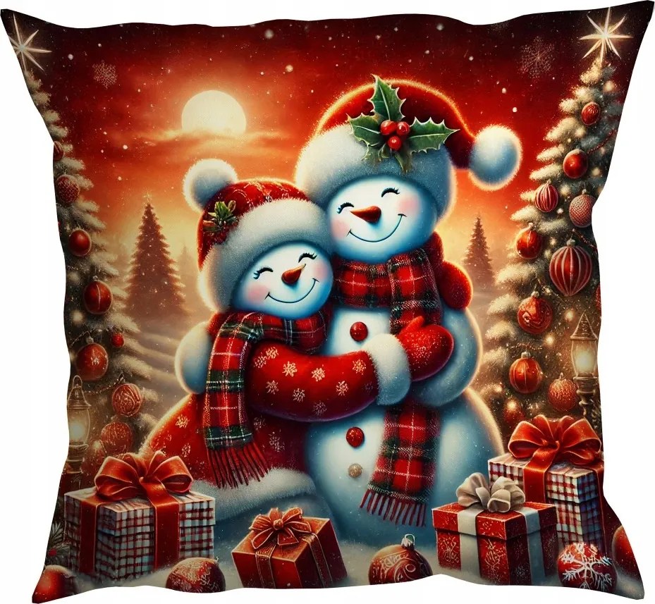 Karácsonyi díszpárnahuzat 45x45 díszpárnahuzat