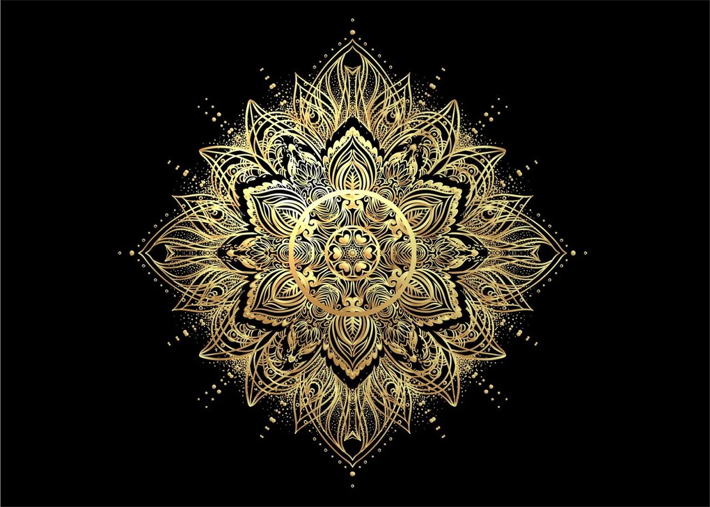 Kép - Mandala gazdagság (70x50 cm)