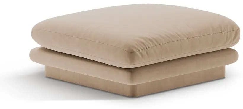 Bézs bársony lábtartó Torino – Micadoni