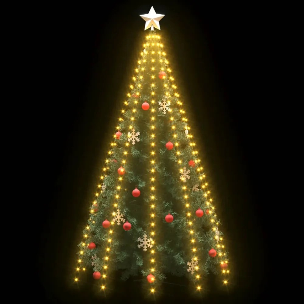 300 LED-es karácsonyi fényháló 300 cm