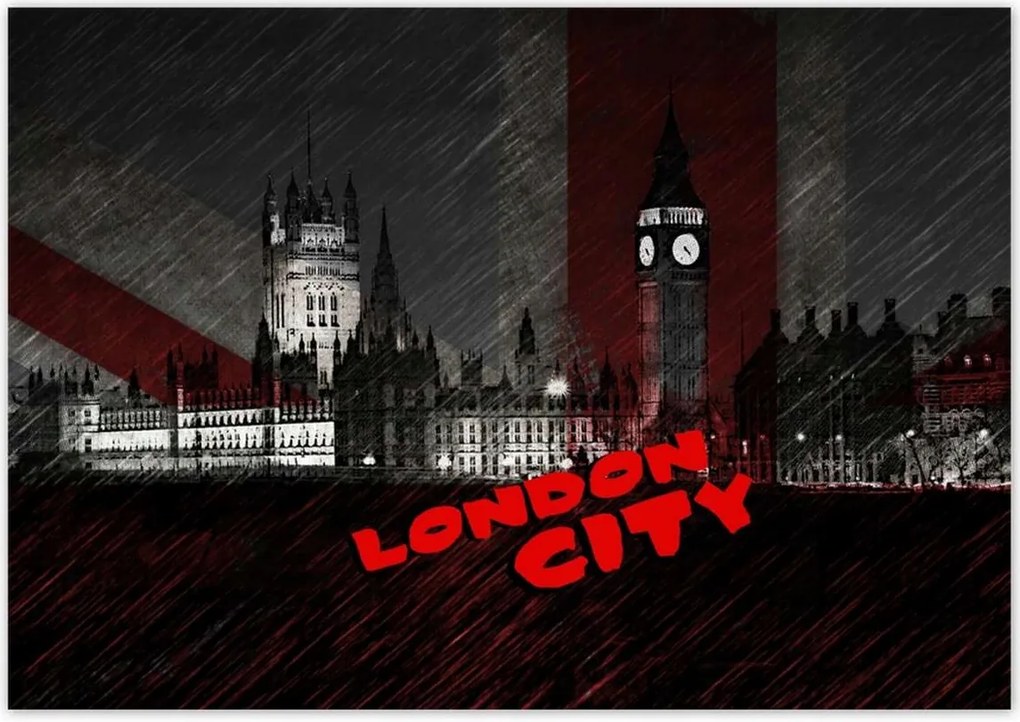 Poszterek 100x70 London City