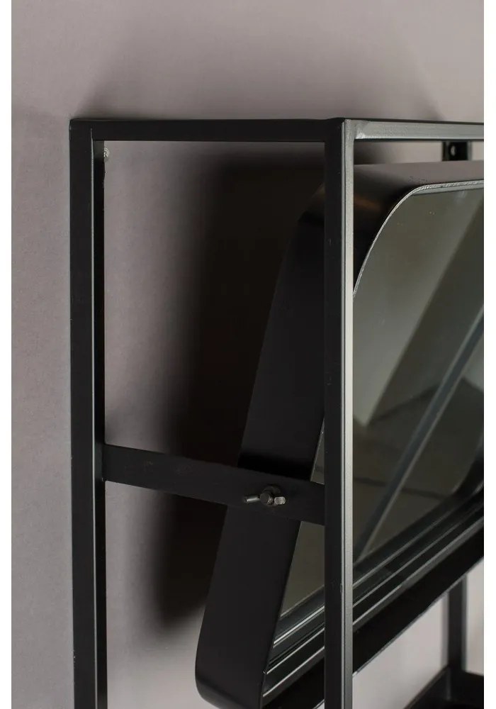 Fali tükör polccal és fogassal 53x165 cm Langres – Dutchbone