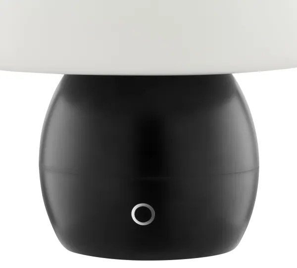 Brilliant - DUPIS LED/2W/5V 2700K dimmelhető, újratölthető asztali lámpa, fekete