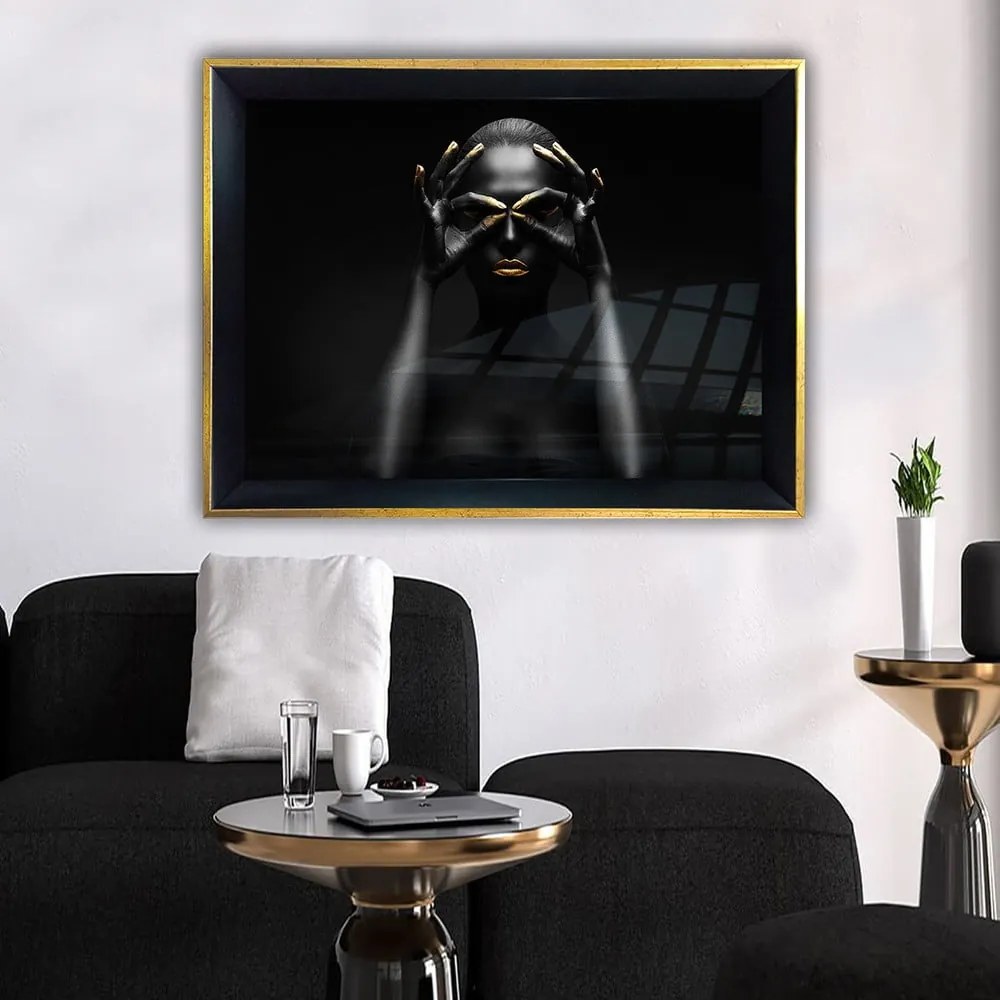 Üvegezett kép 45x35 cm – Wallity