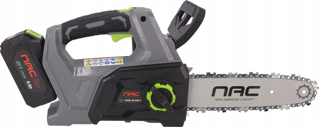 Nac Akkus Fűrészgép 20V 1x 4 Ah CB20E-25-B40-S