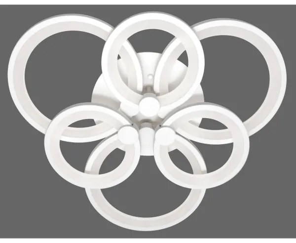 LED Felületre szerelhető csillár SIENA LED/72W/230V fehér + távirányítás