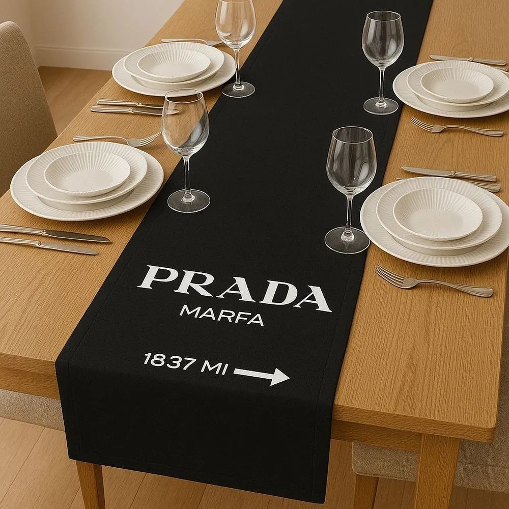 Asztali futó 45x140 cm Prada – Mila Home