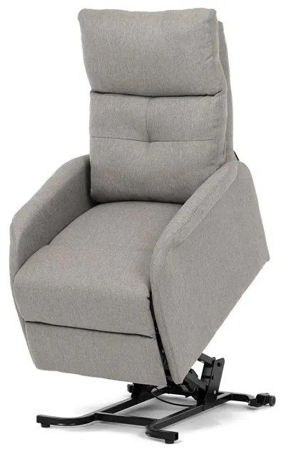 Elektromos vezérlésű krém szövet dönthető fotel. TV-5482 CRM2