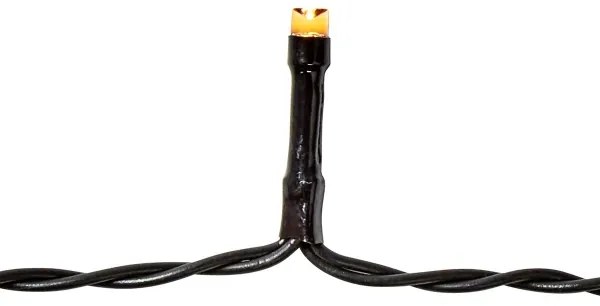 Nedis CLBO192 - LED Karácsonyi lánc 192xLED/7 funkciós/3xAA 14,9m IP44 meleg fehér