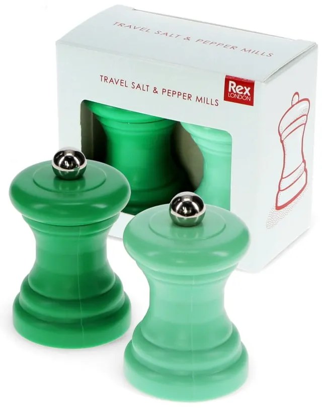 Zöld só- és borsőrlő szett – Rex London