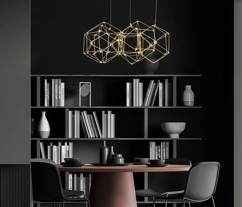 NOVALUCE 9695212 NEBULA Modern Led Függesztett Lámpa LED IP20